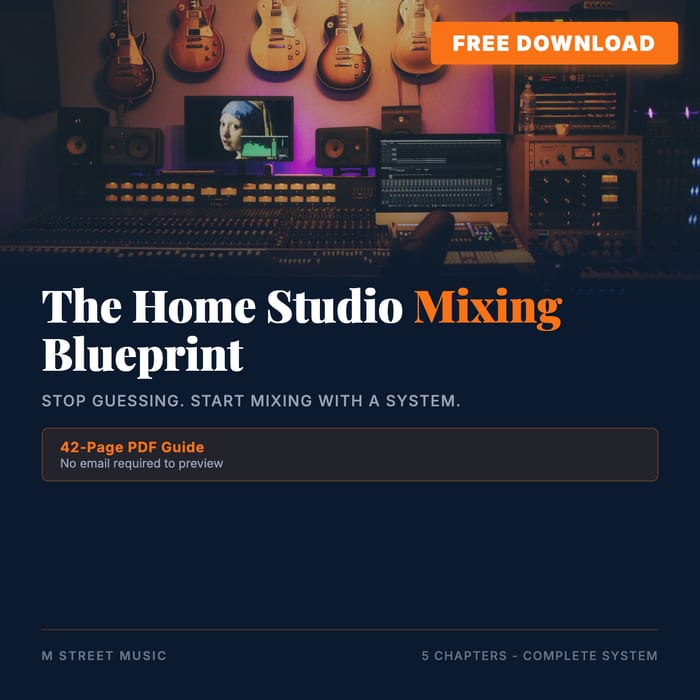 The Home Studio Mixing Blueprint cover